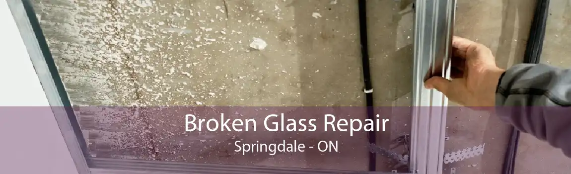 Broken Glass Repair Springdale - ON