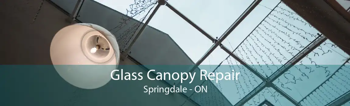 Glass Canopy Repair Springdale - ON