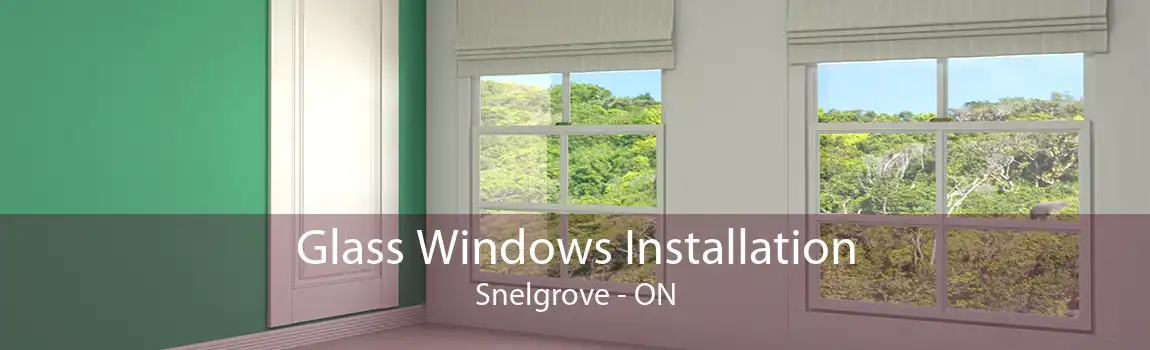 Glass Windows Installation Snelgrove - ON