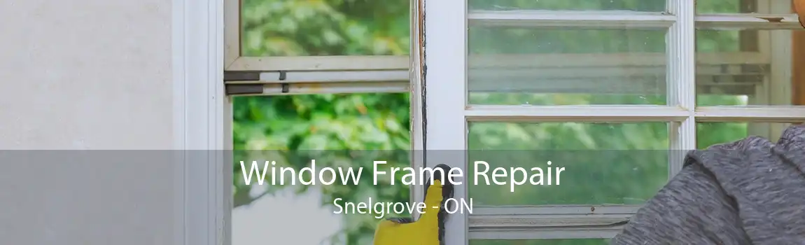 Window Frame Repair Snelgrove - ON